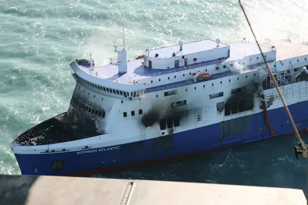 Românca salvată de pe feribotul din Marea Ionică va ajunge în Italia miercuri după-amiază