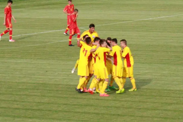 Tricolorii U17 au făcut scor de tenis cu juniorii de la FC Braşov
