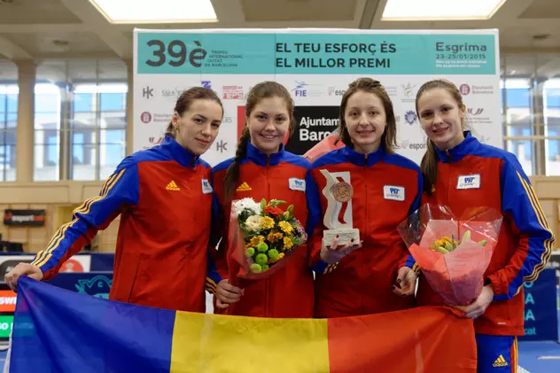 România, pe podium la etapa de Cupă Mondială la spadă feminin