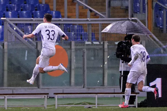 Zbor spre semifinalele Cupei Italiei! Mario Gomez a cucerit Roma, iar Fiorentina se pregătește de duelul cu Juventus / GALERIE FOTO