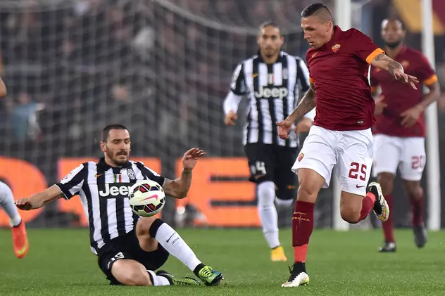 Juventus, ținută în corzi de AS Roma, în etapa a 25-a a campionatului din Italia / VIDEO