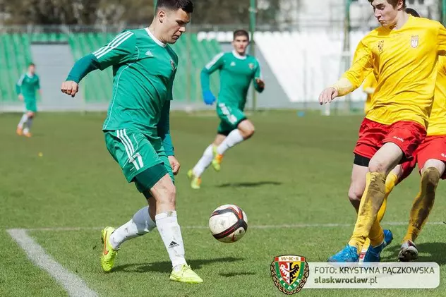Rapidistul Andrei Ciolacu caută încă debutul la Slask