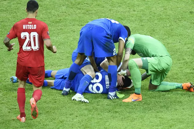 Șoc și groază în finala Ligii Europa! Matheus s-a prăbușit subit pe teren, iar medicii au intervenit de urgență / GALERIE FOTO & VIDEO