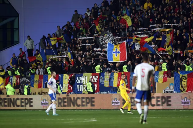 UEFA a sancționat România pentru meciul cu Grecia. Lovitură pentru fani