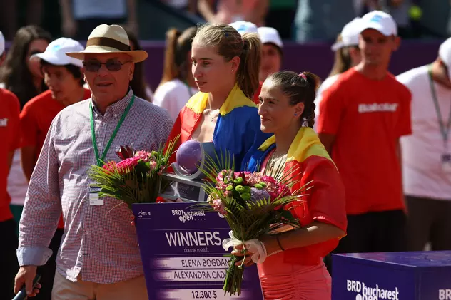 Elena Bogdan și Alexandra Cadanțu își apără titlul la dublu