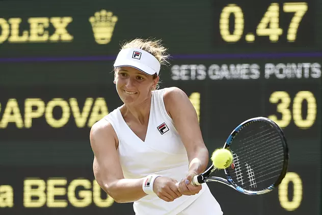 Irina Begu, învinsă de către Maria Șarapova într-o oră și 23 de minute, în turul 3 la Wimbledon. ^La dublu, Florin Mergea și Horia Tecău s-au calificat în ”optimi”