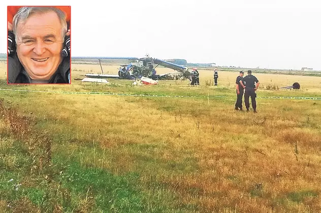 Pilot mort după ce s-a prăbuşit cu avionul