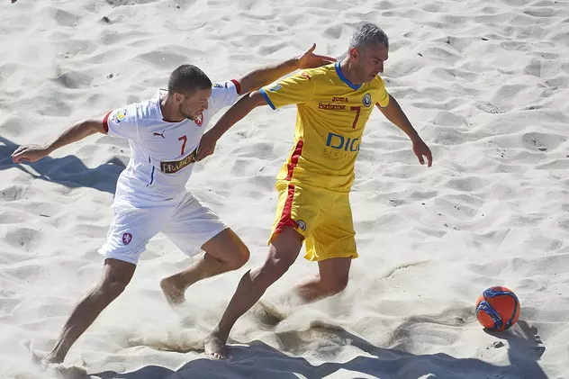 România s-a calificat în finala de promovare pentru Divizia A la fotbal pe plajă