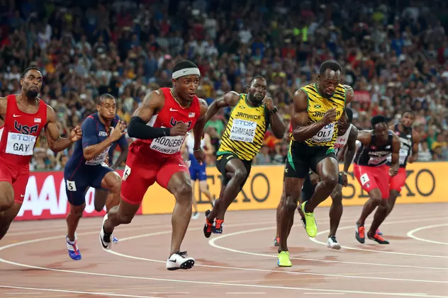 ”Fulgerul” a mai lovit o dată! Bolt l-a umilit iarăși pe Gatlin! Record mondial la decatlon / VIDEO