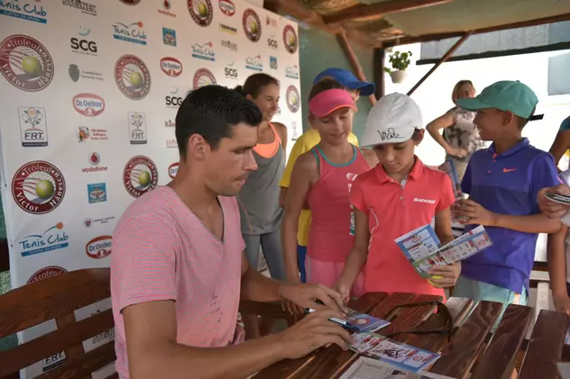Victor Hănescu, la turneul ce-i poartă numele: ”Avem copii foarte talentați!”