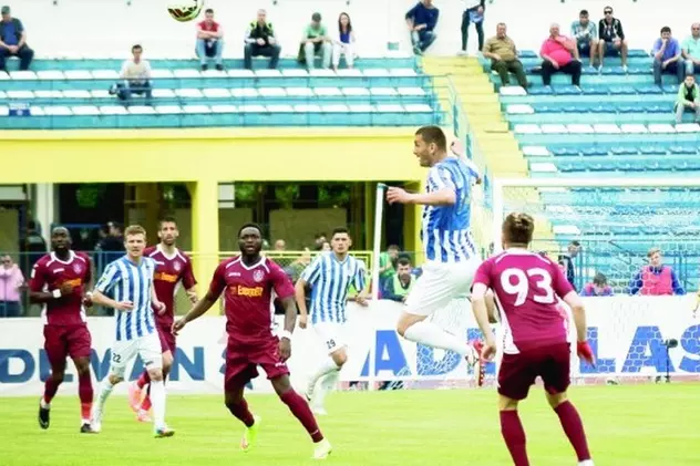 Liga I. CFR Cluj - CSMS Iași 0-0. Cele două echipe s-a anulat în lupta pentru play-off
