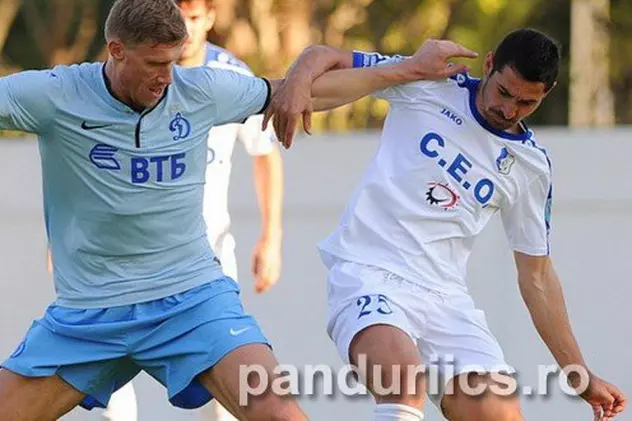 Pandurii a ținut în șah Dinamo Moscova, CFR Cluj a pierdut cu rușii