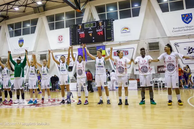 Sepsi Sf. Gheorghe - Universitatea Cluj, finala Ligii Naţionale de baschet feminin