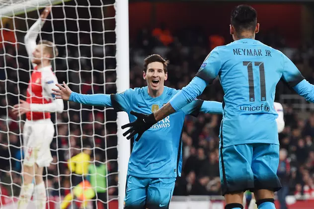 Liga Campionilor, optimi. Arsenal - Barcelona 0-2, Juventus - Bayern 2-2. ^Messi a fost tunarul, iar italienii au fost nemți / GALERIE FOTO&VIDEO