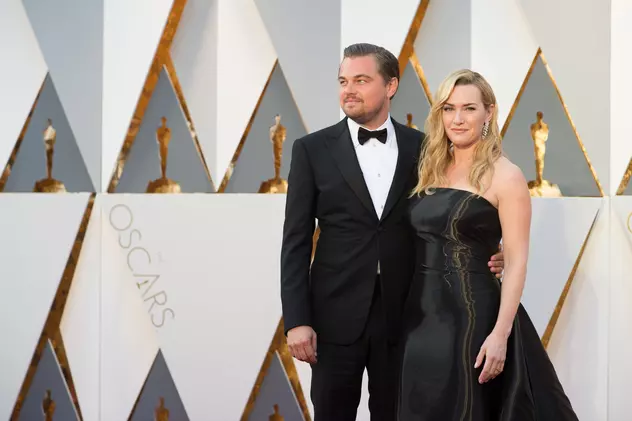 Reacția lui Kate Winslet în momentul în care Leonardo DiCaprio a câștigat primul Oscar din carieră