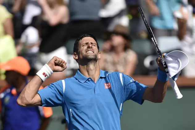 Finală Novak Djokovici - Miloș Raonici, la Indian Wells