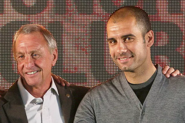 Guardiola recunoaște: ”Nu știam nimic despre fotbal înainte de a-l cunoaște pe Cruyff”