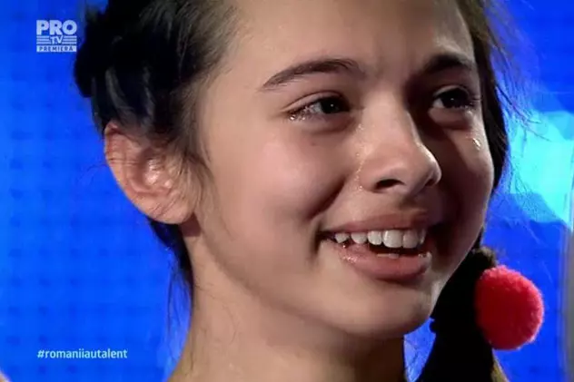 Românii au talent | O copilă a reușit să o facă pe Mihaela Rădulescu să plângă, toată lumea a fost impresionată