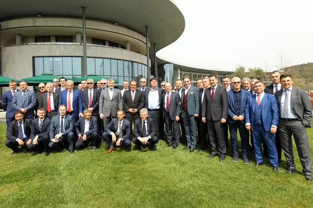 FRF dezvoltă colaborarea dintre federațiile de fotbal ale Europei Centrale și de Est