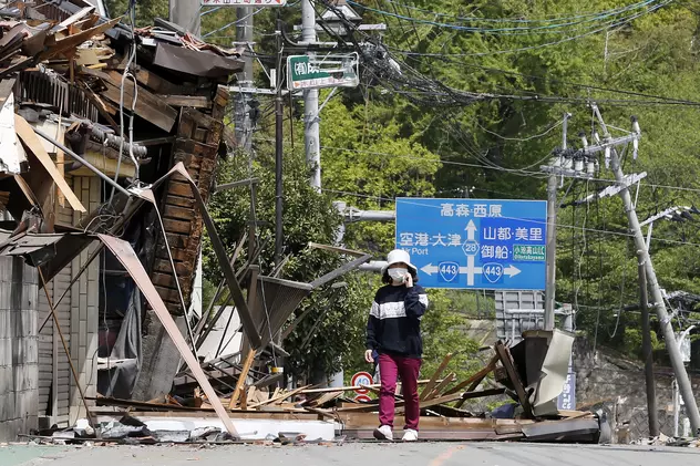 Un nou cutremur puternic în Japonia! Seismul a avut magnitudinea de 5,8