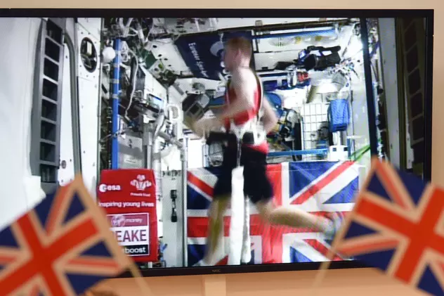 Un astronaut britanic și-a încheiat maratonul în spațiu cu un timp record