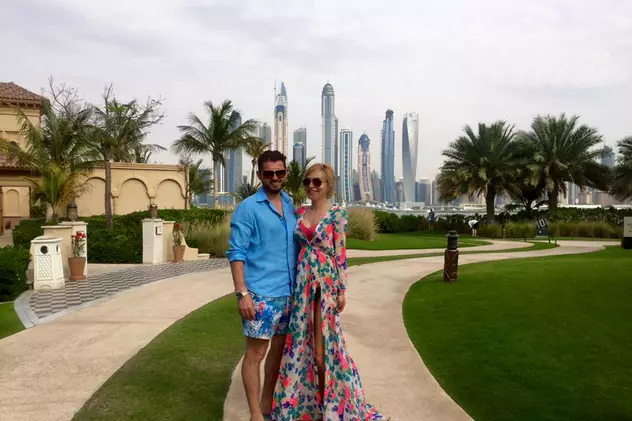 ”Graviduța” Ada Nechita a petrecut Ziua Muncii la Dubai cu multimilionarul ei!