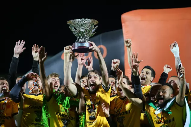 Liga 1, play-off: Astra - Dinamo 4-2. Giurgiuvenii au sărbătorit primul titlu din istorie. Reacții / FOTO & VIDEO