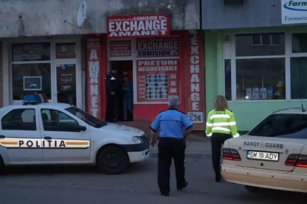 Tentativă de jaf armat la o casă de schimb valutar din orașul Carei | Casiera, amenințată cu un pistol