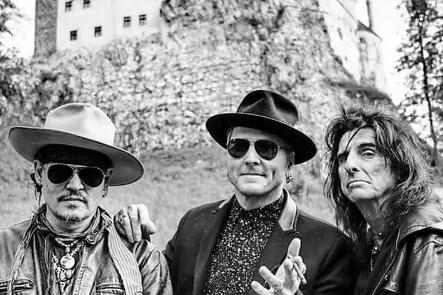 EXCLUSIV/ Johnny Depp și Alice Cooper au insistat să cânte în România, dar nu au declarat tot! Scopul secret al vizitei lor!