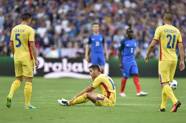 România - Franța 1-2. Florin Andone face apel la orgoliul colegilor: ”Suntem bărbați, să mergem înainte!”