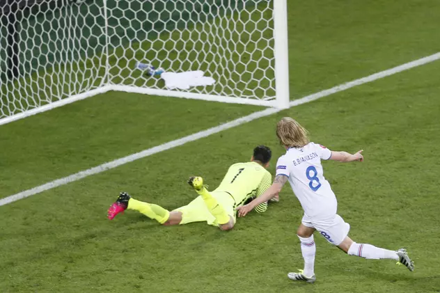 Euro 2016. Cum a reacționat comentatorul islandez la golul lui Birkir Bjarnason | VIDEO
