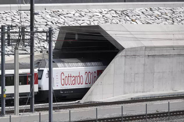 Cel mai lung tunel feroviar din lume a fost inaugurat cu mare fast | FOTO și VIDEO