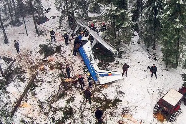 Parastas de trei ani pentru victimele accidentului aviatic din Apuseni FOTO&VIDEO