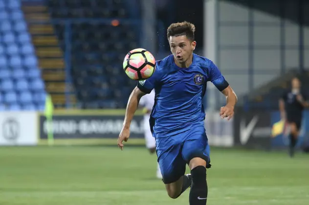 Liga 1. Viitorul a mai aruncat în luptă un tânăr de perspectivă. Alexandru Stoica are doar 19 ani și a debutat contra Concordiei