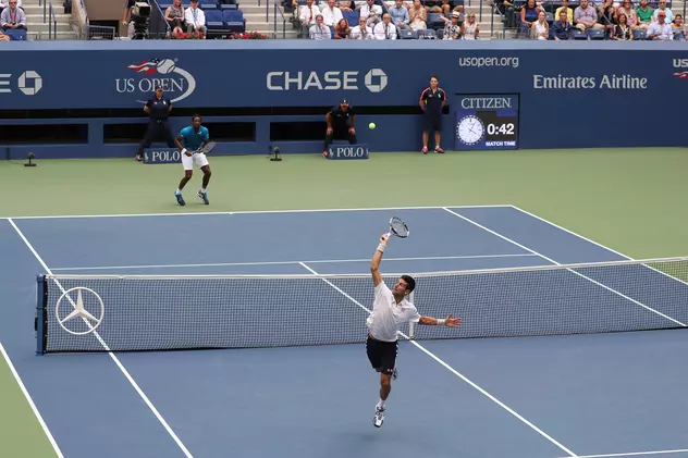 Tenis. Djokovici a măturat terenul cu Monfils, în prima semifinală de la US Open. Finală cu Wawrinka