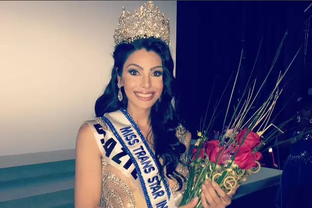 O braziliancă e cea mai frumoasă transsexuală! A fost aleasă Miss Trans Star Internacional 2016