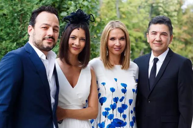 Andreea Berecleanu s-a căsătorit cu medicul Constantin Stan. Buchetul nașei a atras toate privirile