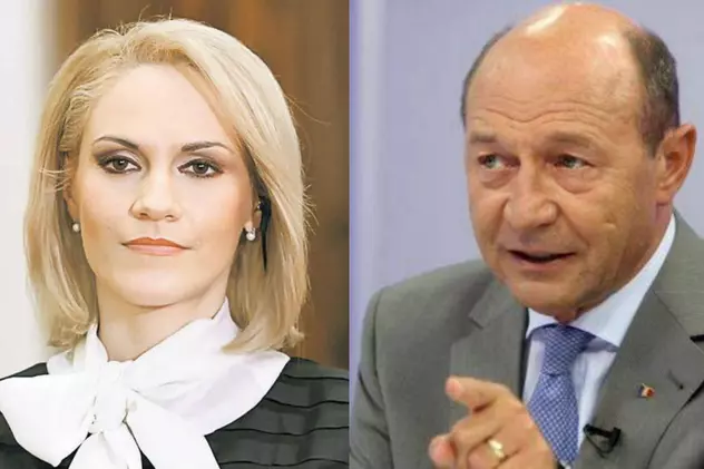 Gabriela Firea și Traian Băsescu