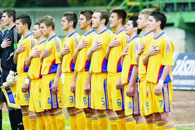 Echipa României U17 care s-a calificat la Euro 2011: Brănescu, Iancu, Bumba, Mitache, Neag, Țîru, Puțanu, Vaștag, Petresc, Roșu și Flip