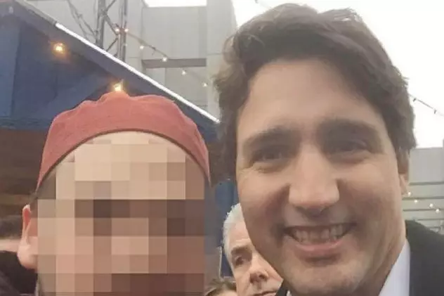 Prmeierul Canadei, Justin tredeau, într-un selfie alături de un suspect de terorism