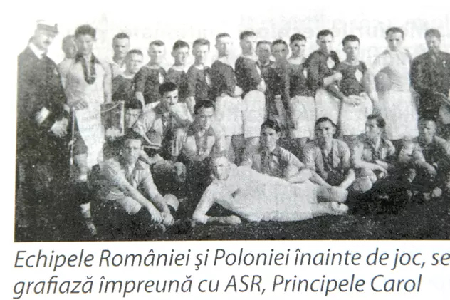 România - Polonia (vineri, 21.45, TVR1). Tricolorii au disputat în 1922, în compania Poloniei, primul meci din istorie pe teren propriu!