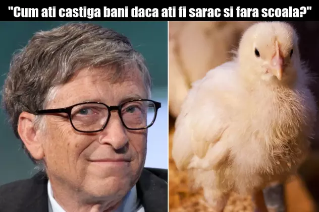 Ce ar face Bill Gates dacă ar câștiga doar doi dolari pe lună