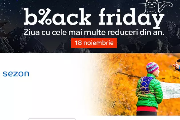 Black Friday 2017 va avea loc în data de 17 noiembrie la eMag, cel mai mare retailer online din România.