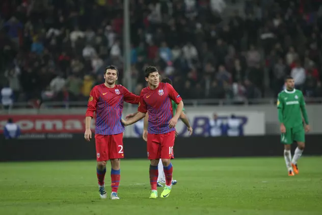 Rusescu (stânga) și Tănase au fost colegi la Steaua FOTO: Vlad Chirea