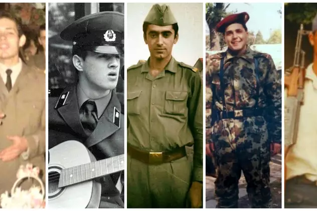 EXCLUSIV/ Vedete la apel! Fotografii rare cu bărbați celebri care au purtat uniforma militară și azi rememorează pasul de defilare