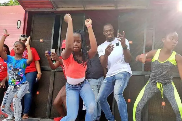 Usai Bolt și copiii FOTO: Instagram