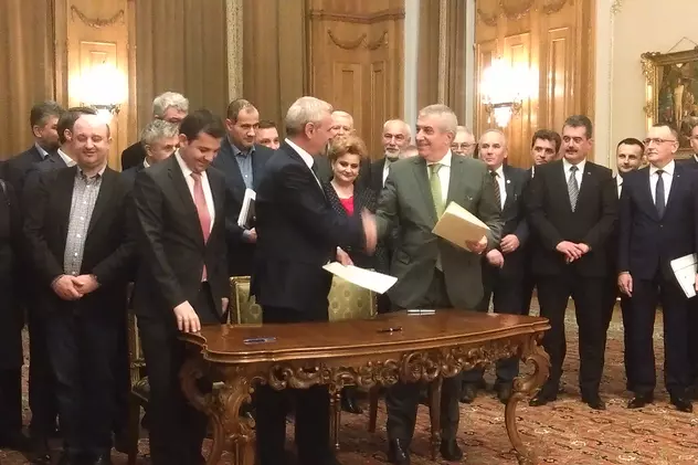 S-a semnat protocolul de guvernare PSD-ALDE