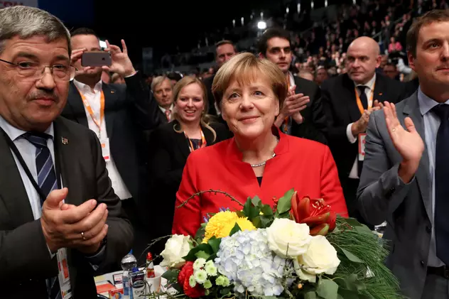 Angela Merkel a fost realeasă în fruntea Uniunii Creștin-Democrate