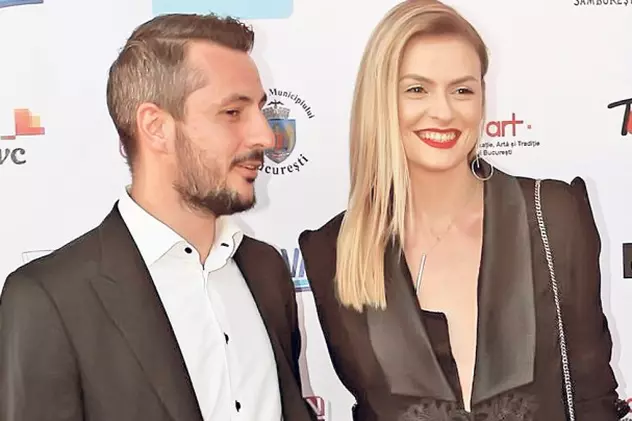 Ducu Ion și actuala lui parteneră de viață, Ioana Blaj, la un eveniment monden