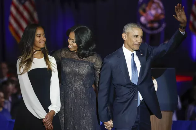 Barack Obama și-a luat adio de la americani într-un discurs emotionant.